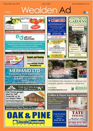 Wealden Advertiser 20/06/2014