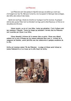 Les Phéaciens
