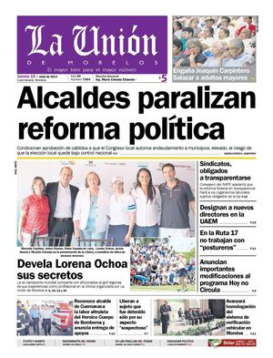 La Unión de Morelos 19 Junio 2014