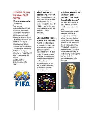 Historia De Los Mundiales