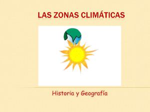 zonas climaticas