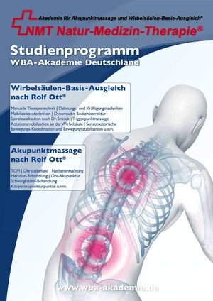 Studienprogramm Akupunktmassage und Wirbelsäulen-Basis-Ausgleich nach Rolf Ott (R)