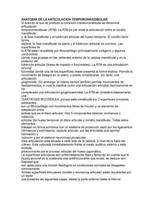 ANATOMIA DE LA ARTICULACION TEMPOROMANDIBULAR