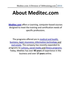 About Meditec.com