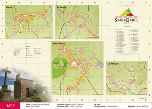 plans des villages de Saint-babel