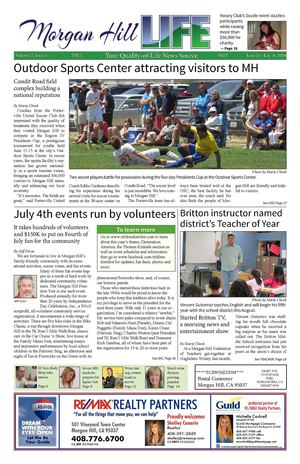 Morgan Hill Live Volume 2, Issue 1 June 25, 2014