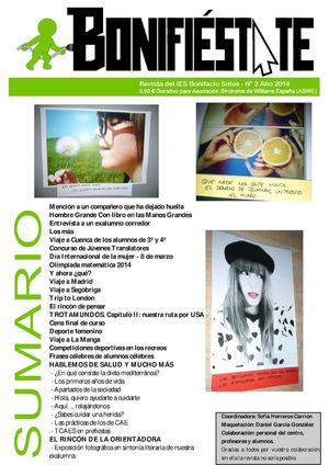 Revista nº 2 IES Bonifacio Sotos