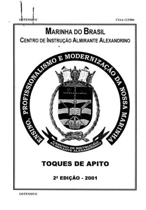 CIAA TOQUES DE APITO DA MARINHA DO BRASIL