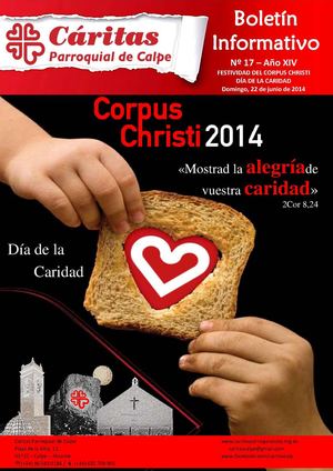 Boletín Informativo nº 17- Cáritas Parroquial de Calpe