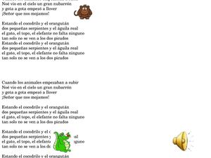 Canción el Arca de Noé