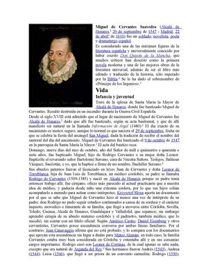 Miguel de Cervantes Saavedra