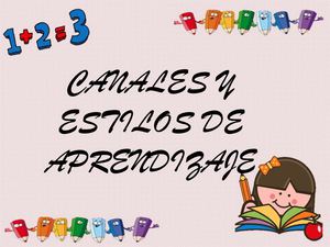 Actividad de inicio de canales de aprendizaje