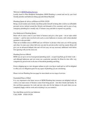 bathrooms Rushcliffe