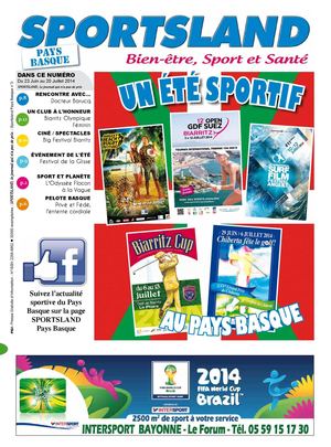 SPORTSLAND PAYS BASQUE N°3 - 23JUIN 2014
