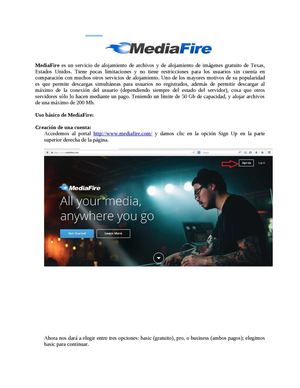 Guía práctica de MediaFire