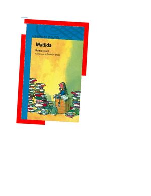 Evaluación  libro: "Matilda"