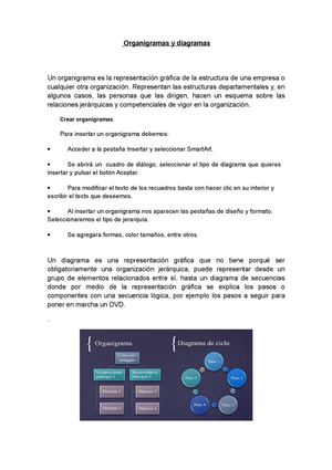 organigramas y diagrama