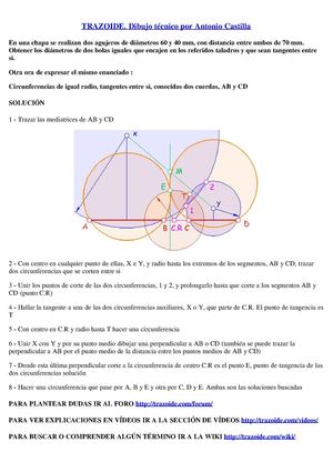 enlaces y tangencias ejercicios resueltos http://trazoide.com/enlaces_y_tangencias.html