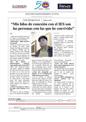 20. Entrevista a Carlos Martagón