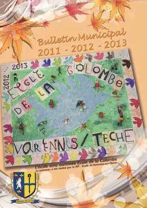 Bulletin municipal de Varennes-sur-Tèche de 2011 à 2013