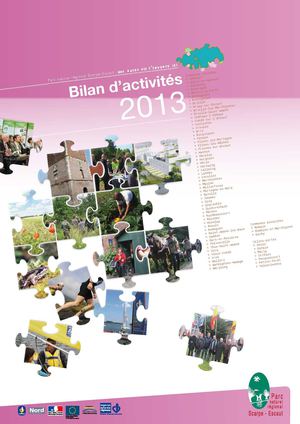 Bilan d'activités 2013 du PNRSE