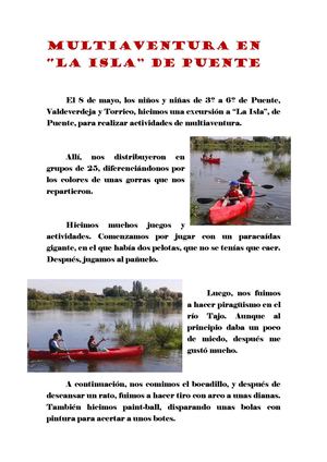 MULTIAVENTURA EN LA ISLA