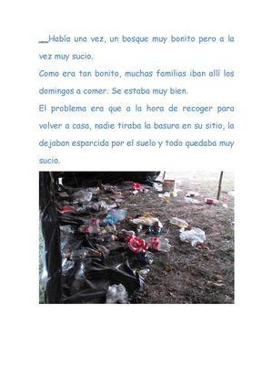 Cuento El Bosque Limpio