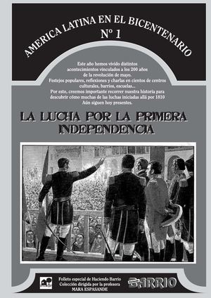 LA LUCHA POR LA PRIMERA INDEPENDENCIA
