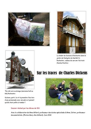 Sur les traces de Charles Dickens