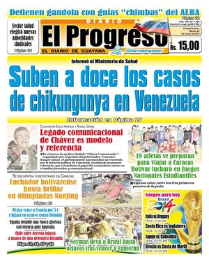 DIARIO EL PROGRESO EDICIÓN DIGITAL 24-06-2014