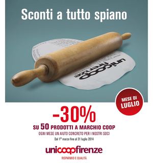Volantino Coop Iper Unicoop Firenze 26giu-9lug