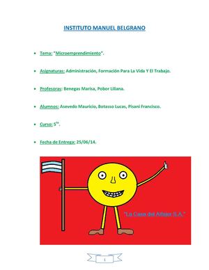 La Casa Del Alfajor S.A.