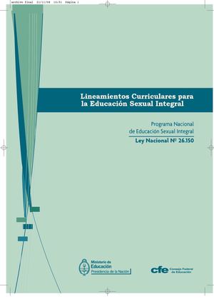 Lineamientos curriculares para la ESI (Nación)