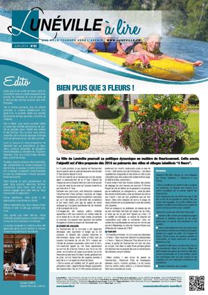 Lunéville à Lire Juin 2014