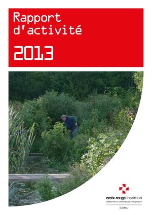 Rapport d'activités Croix-Rouge insertion - IDEMU 2013
