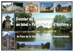 Dossier de candidature au label "Pays d'art et d'histoire"