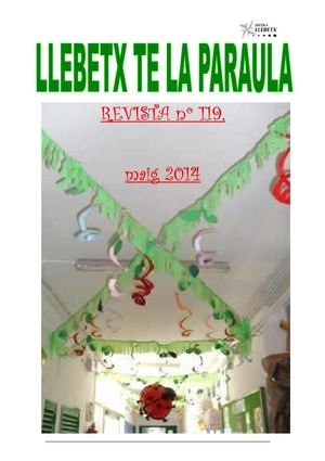 Llebetx té la paraula número 119