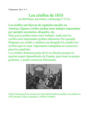 criollos
