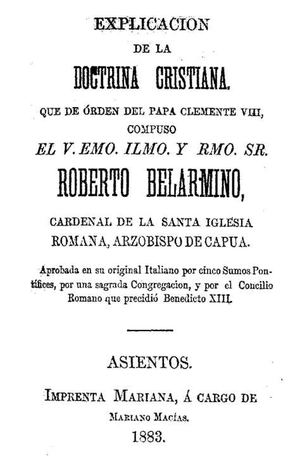 Doctrina Cristiana-Roberto Belarmino