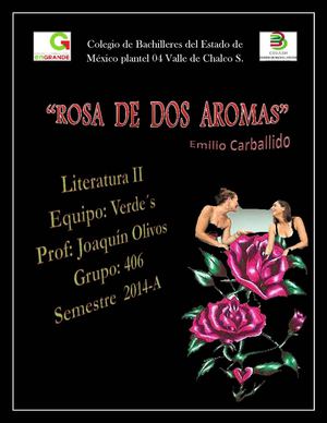 Análisis de la comedia Rosa de dos aromas
