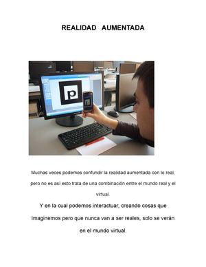 REALIDAD   AUMENTADA.....