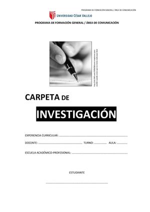  Carpeta de investigacion