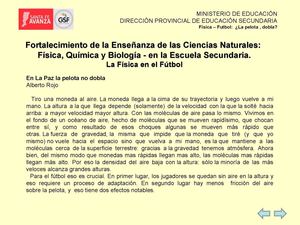 Física en el futbol