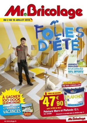 Mr.Bricolage - Catalogue Eté 2014 - 12 pages