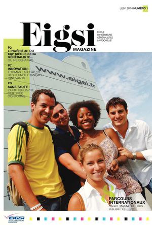 EIGSI Magazine N°1 - Ecole d'ingénieurs généralistes
