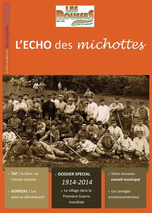 Echo des Michottes n°8 - été 2014