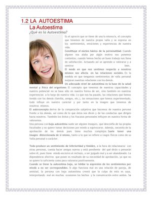 LA AUTOESTIMA