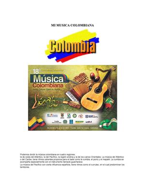 MI MUSICA COLOMBIANA