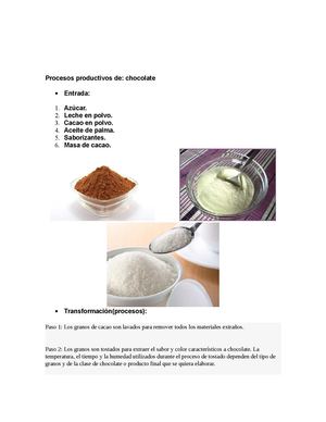 Prosesos productivos