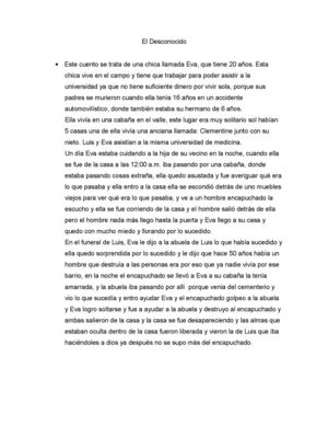 cuento de español